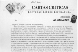 Ay mama Inés  [artículo] Antonio Avaria.