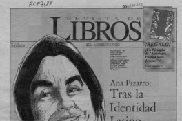 Ana Pizarro, tras la identidad Latino-Americana  [artículo] Pedro Pablo Guerrero.