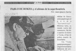 Pablo de Rokha y el abismo de la superhombría  [artículo]Juan Ignacio Iturra.
