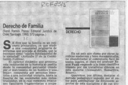 Derecho de familia  [artículo] Arturo Prado Puga.