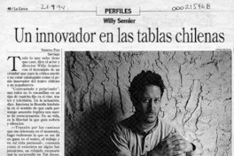 Un innovador en las tablas chilenas