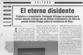 El eterno disidente  [artículo] Marcelo Soto.