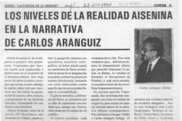 Los Niveles de la realidad aisenina en la narrativa de Carlos Aránguiz  [artículo].