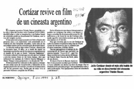 Cortázar revive en film de un cineasta argentino  [artículo].
