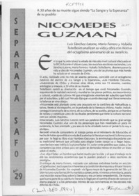 Nicomedes Guzmán  [artículo].