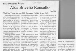 Alda Briceño Roncallo  [artículo] C. R. I.