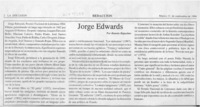 Jorge Edwards  [artículo] Ramón Riquelme.