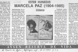 Marcela Paz (1904-1985)  [artículo].