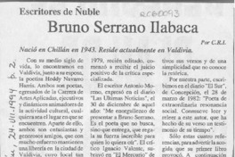 Bruno Serrano Ilabaca  [artículo] C. R. I.