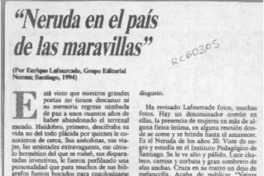 "Neruda en el país de las maravillas"  [artículo] H. R. Cortés.