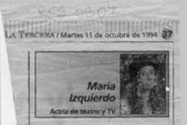 "Trasnochados" y el público  [artículo] María Izquierdo.