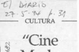 "Cine mudo chileno"  [artículo].