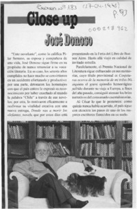 José Donoso  [artículo].