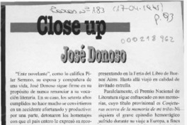 José Donoso  [artículo].