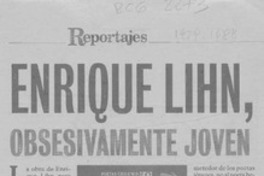 Enrique Lihn, obsesivamente joven  [artículo] Luis Sánchez Latorre.