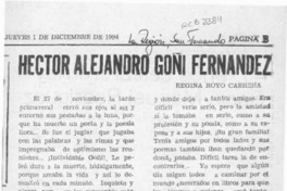 Héctor Alejandro Goñi fernández