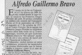 Alfredo Guillermo Bravo  [artículo] Adolfo Simpson T.