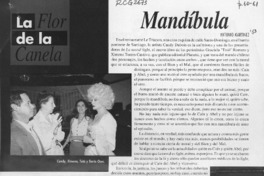 Mandíbula  [artículo] Antonio Martínez.