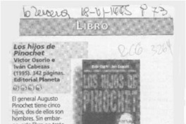 Los hijos de Pinochet  [artículo] Lina Meruane.