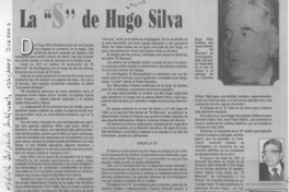 La "S" de Hugo Silva  [artículo] Floreal Recabarren Rojas.