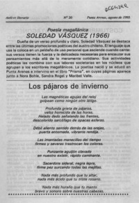 Soledad Vásquez  [artículo].