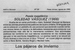 Soledad Vásquez  [artículo].