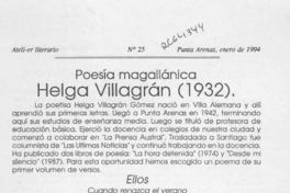 Helga Villagrán (1932)  [artículo].