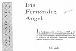 Iris Fernández Angel  [artículo].