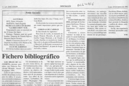 Fichero bibliográfico  [artículo] C. R. I.