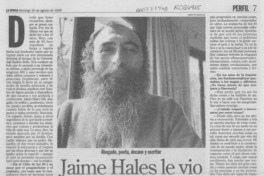 Jaime Hales le vio el tarot a Chile