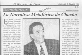La narrativa metafórica de Chacón  [artículo] Katherine López G.