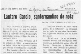 Lautaro García, sanfernandino de nota  [artículo] José Vargas Badilla.