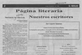 Metraucán del Pilocoyán  [artículo] José Gajardo Quintana.