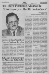 "El pintor Fernando Alvarez de Sotomayor y su huella en América"