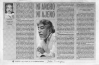 A. Nuñoz Molina llega a Chile  [artículo] M. E. M.