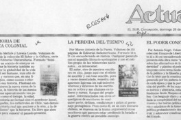 Libros  [artículo] Guillermo Chandía C.