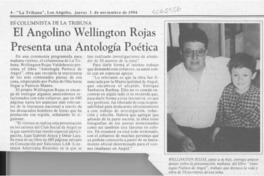 El Angolino Wellington Rojas presenta una antología poética  [artículo].
