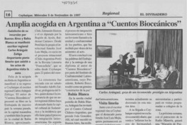Amplia acogida en Argentina a "Cuentos Bioceánicos"