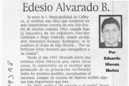 Edesio Alvarado B.  [artículo] Eduardo Nievas Muñoz