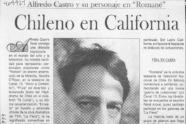 Chileno en California  [artículo] José Ossandón