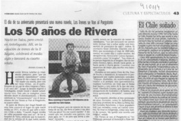 Los 50 años de Rivera  [artículo] Andrés Gómez B.