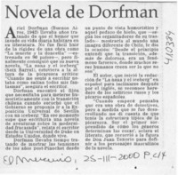 Novela de Dorfman  [artículo]