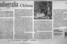 Radiografía chilena  [artículo] José Promis