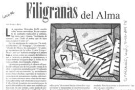 Filigranas del alma  [artículo] Jessica Atal