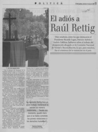El adiós a Raúl Rettig
