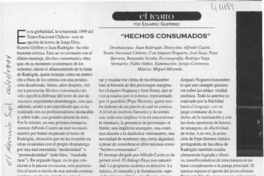 "Hechos consumados"  [artículo] Eduardo Guerrero