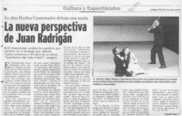 La nueva perspectiva de Juan Radrigán  [artículo] Leopoldo Pulgar