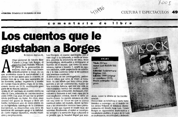 Los cuentos que le gustaban a Borges