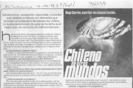Chileno de otros mundos  [artículo] Francisco Ortega