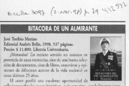 Bitácora de un almirante  [artículo] Luis Moulian